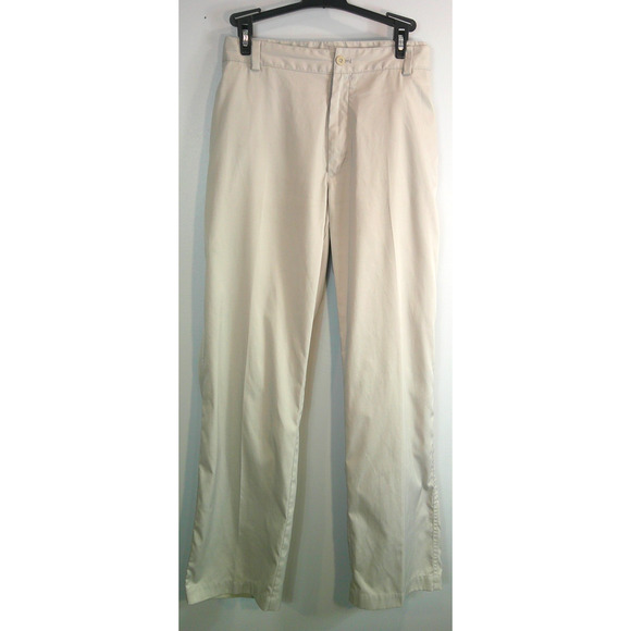 Nike Dri-Fit 36x32 Victory Golf Pants Khaki Beige Men’s Standard Fit - Picture 1 of 10